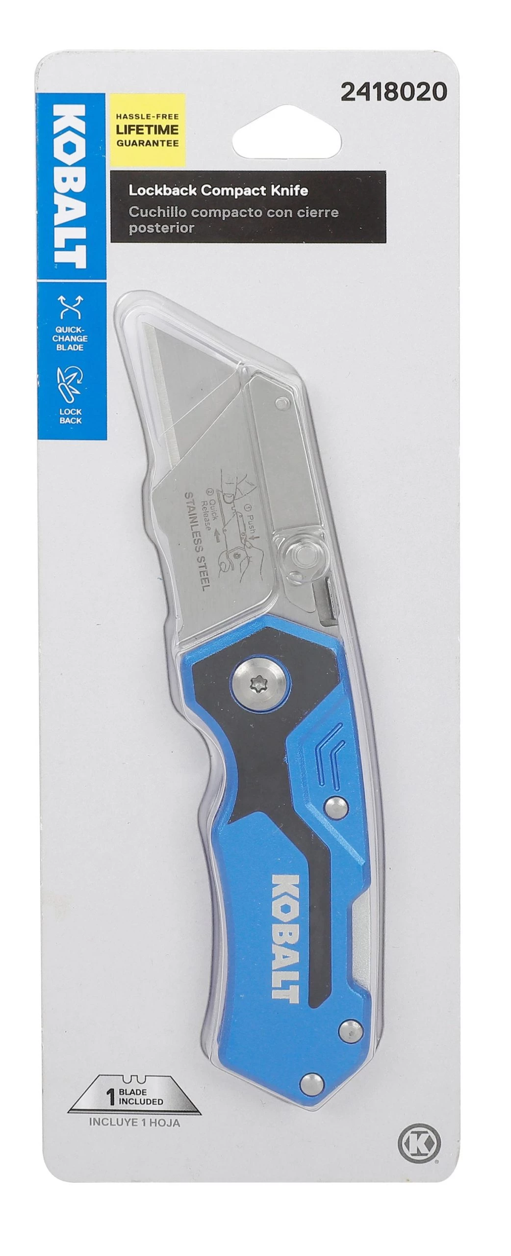Cheap π€© Kobalt Utility Knives Lock Back Knife 18Mm 1-Blade Utility Knife π 1 Cheap π€© Kobalt Utility Knives Lock Back Knife 18Mm 1-Blade Utility Knife π