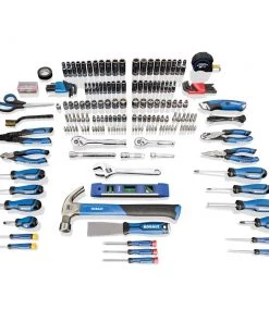 Budget 🎉 Kobalt Household Tool Sets 230 Piece Home Owner's Tool Set in Bag ✔️