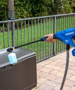 Hot Sale 🧨 Kobalt Electric Pressure Washers 600 PSI 0.8-Gallon Cold Water Electric Pressure Washer 🌟 -Kobalt Sales Shop 43147880 scaled