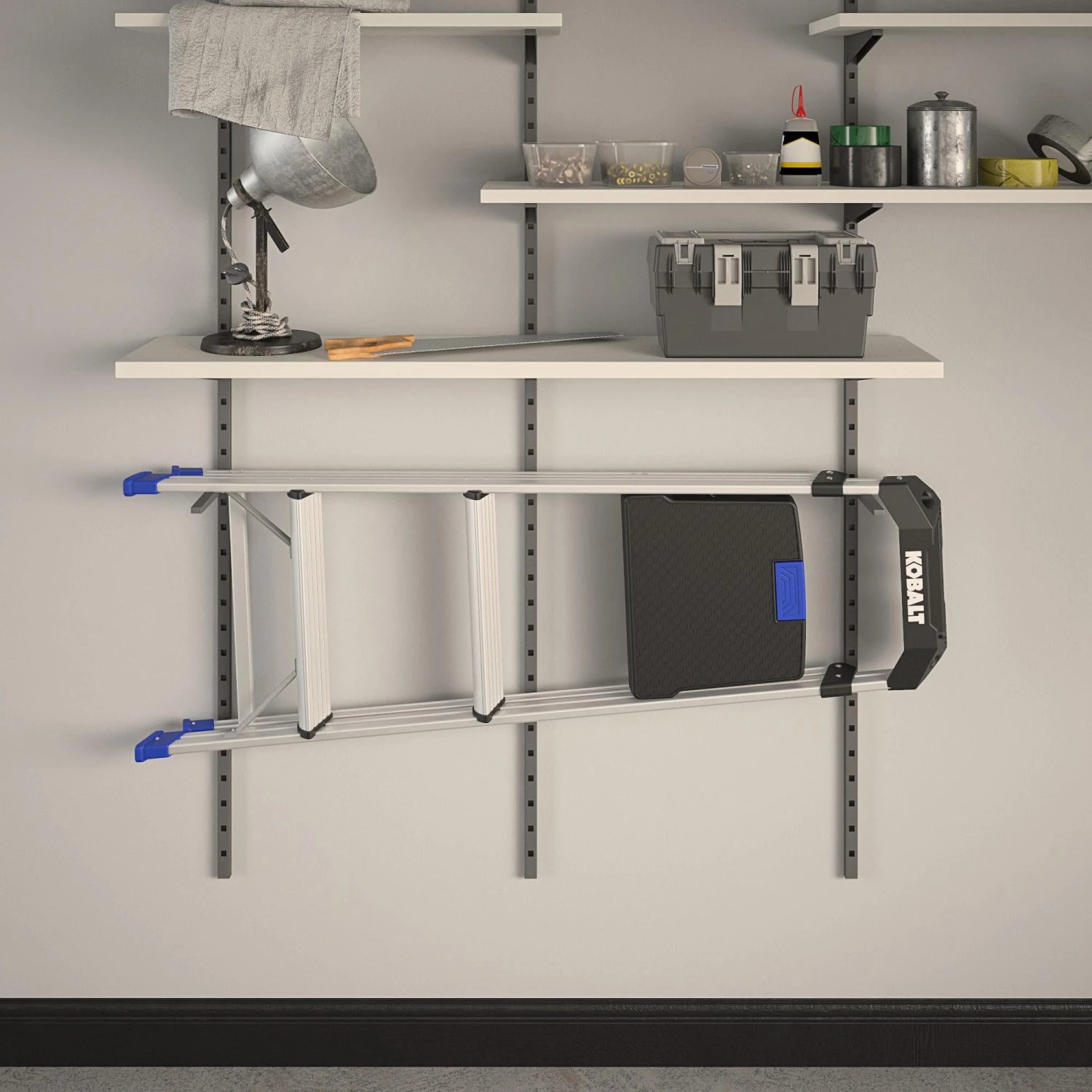 Buy β¨ Kobalt Step Stools 3-Step 250-lb Capacity Aluminum Foldable Step Stool π 7 Buy β¨ Kobalt Step Stools 3-Step 250-lb Capacity Aluminum Foldable Step Stool π - Image 7