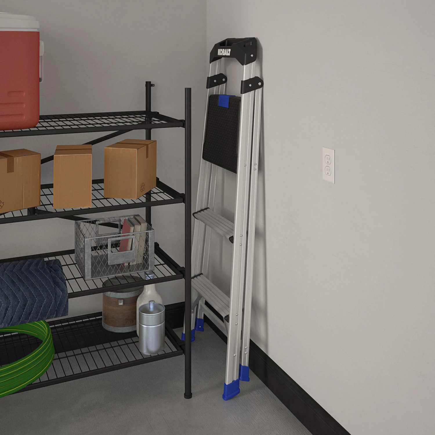 Buy β¨ Kobalt Step Stools 3-Step 250-lb Capacity Aluminum Foldable Step Stool π 8 Buy β¨ Kobalt Step Stools 3-Step 250-lb Capacity Aluminum Foldable Step Stool π - Image 8