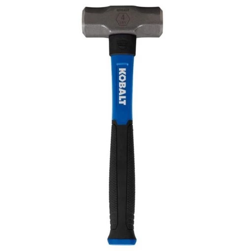 New 👍 Kobalt Hammers 4-lb Smooth Face Steel Head Fiberglass Sledge Hammer ❤️ -Kobalt Sales Shop 43538694