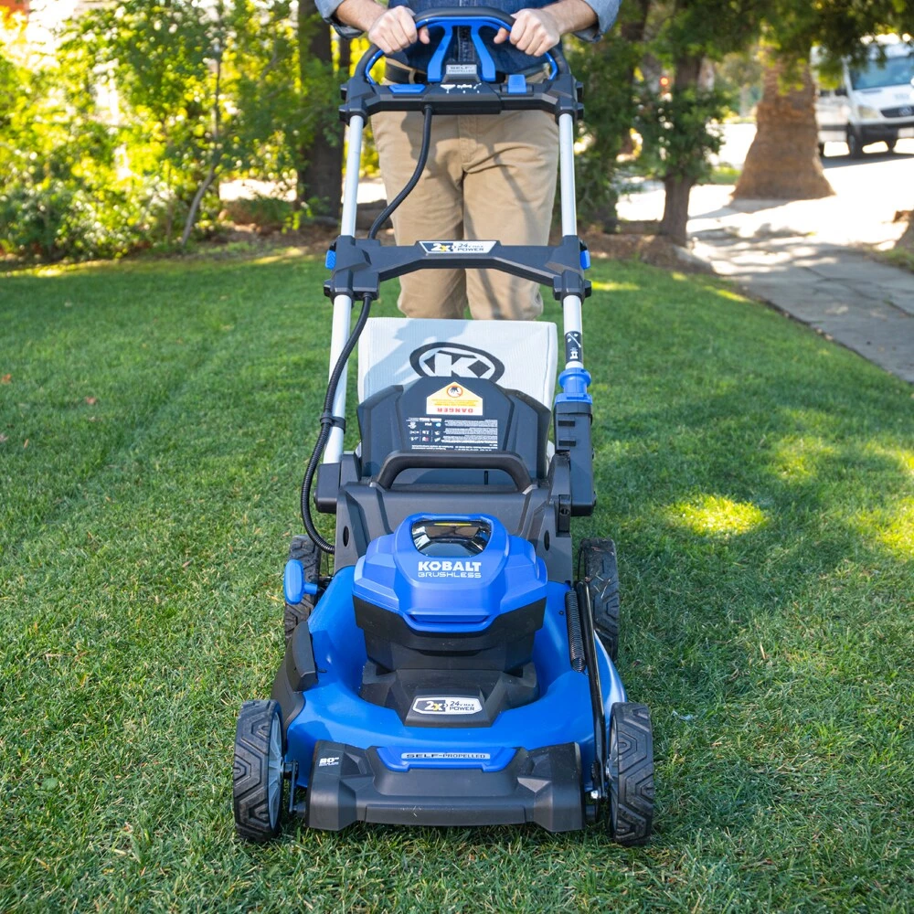Discount π― Kobalt Cordless Electric Push Lawn Mowers 24-Volt Brushless 20-in Self-propelled Cordless Electric Lawn Mower 5 Ah (Battery and Charger Included) π 12 Discount π― Kobalt Cordless Electric Push Lawn Mowers 24-Volt Brushless 20-in Self-propelled Cordless Electric Lawn Mower 5 Ah (Battery and Charger Included) π - Image 12