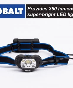Best Sale 🔥 Kobalt Headlamps 350-Lumen LED Headlamp (Battery Included) 🧨
