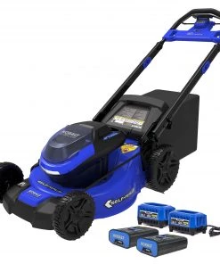 Cheapest ❤️ Kobalt Cordless Electric Push Lawn Mowers 40-volt 21-in DP SP Mower with (2) 4 Ah Batteries, Charger 👍