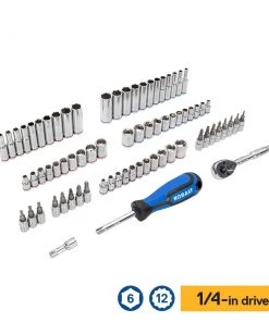 Top 10 👏 Kobalt Mechanics Tool Sets 309-Piece Standard (SAE) and Metric Combination Polished Chrome Mechanics Tool Set (1/4-in; 3/8-in) ✔️ -Kobalt Sales Shop 44194581