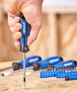Hot Sale 🤩 Kobalt Screwdrivers 29-Piece Plastic Handle Magnetic Set Multi-bit Screwdriver Set 😍 -Kobalt Sales Shop 44282278