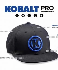 Brand new 👏 Kobalt Hats Kobalt Black Performance Ball Cap 💯 -Kobalt Sales Shop 44366411