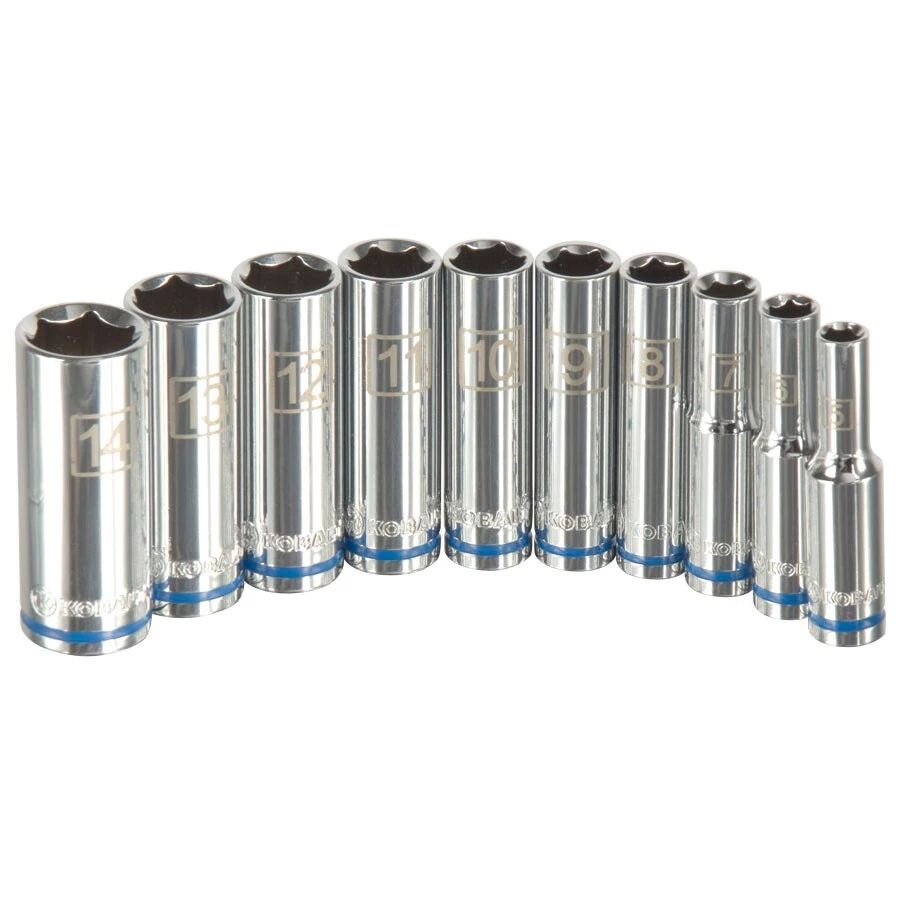 Cheapest π Kobalt Sockets & Socket Sets 10-Piece Metric 1/4-in Drive 6-point Set Deep Socket Set π 4 Cheapest π Kobalt Sockets & Socket Sets 10-Piece Metric 1/4-in Drive 6-point Set Deep Socket Set π - Image 4