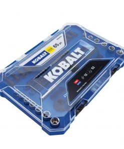 Promo ❤️ Kobalt Mechanics Tool Sets 65-Piece Standard (SAE) and Metric Combination Polished Chrome Mechanics Tool Set 💯 -Kobalt Sales Shop 44487032 scaled