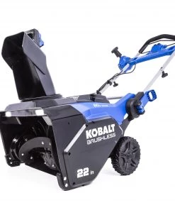 Budget 😍 Kobalt Cordless Electric Snow Blowers 80-Volt Max 22-in Single-stage Cordless Electric Snow Blower 4-Hours Ah (Battery Included) 👏 -Kobalt Sales Shop 44498549