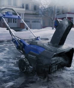 Budget 😍 Kobalt Cordless Electric Snow Blowers 80-Volt Max 22-in Single-stage Cordless Electric Snow Blower 4-Hours Ah (Battery Included) 👏 -Kobalt Sales Shop 44498564