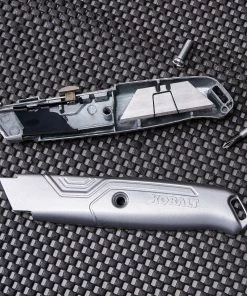 Outlet 🛒 Kobalt Utility Knives Kobalt 2pk retractable utility knife 18mm 6-Blade Retractable Utility Knife with On Tool Blade Storage ⭐ -Kobalt Sales Shop 44577959