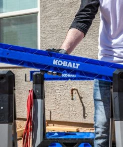 Best reviews of 😀 Kobalt Saw Horses 30.63-in W x 33.5-in H Adjustable Pp and Steel Construction Saw Horse (1000-lb Capacity) ✨ -Kobalt Sales Shop 44628185 scaled