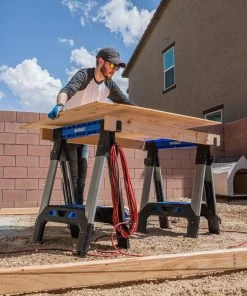 Best reviews of 😀 Kobalt Saw Horses 30.63-in W x 33.5-in H Adjustable Pp and Steel Construction Saw Horse (1000-lb Capacity) ✨ -Kobalt Sales Shop 44628409 scaled