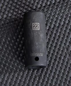 Promo ⌛ Kobalt Impact Sockets & Impact Socket Sets Metric 1/2-in Drive 22mm 6-Point Impact Socket 🤩 -Kobalt Sales Shop 44893548