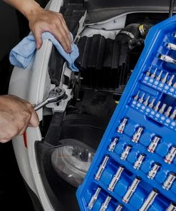 Top 10 👏 Kobalt Mechanics Tool Sets 309-Piece Standard (SAE) and Metric Combination Polished Chrome Mechanics Tool Set (1/4-in; 3/8-in) ✔️ -Kobalt Sales Shop 45006951 scaled