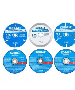 Flash Sale 👏 Kobalt Circular Saw Blades 6-Pack 4-in Set High-speed Steel Circular Saw Blade Set 🌟 -Kobalt Sales Shop 45064135