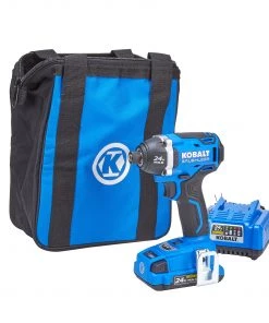 Best Sale 🧨 Kobalt Impact Drivers 24-volt Max Variable Speed Brushless Cordless Impact Driver (1-Battery Included) ❤️ -Kobalt Sales Shop 45231352