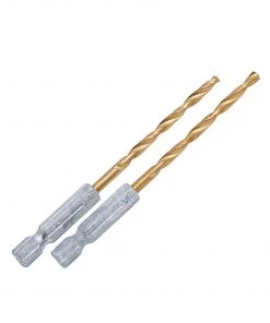 Best deal ⌛ Kobalt Twist Drill Bits 2-Piece 1/8-in 2-1/2-in Titanium Coated Hss Twist Drill Bit ✨ -Kobalt Sales Shop 45347492