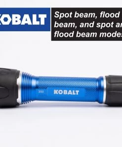 New ⭐ Kobalt Flashlights 350-Lumen LED Rechargeable Flashlight 🌟 -Kobalt Sales Shop 45365865 scaled