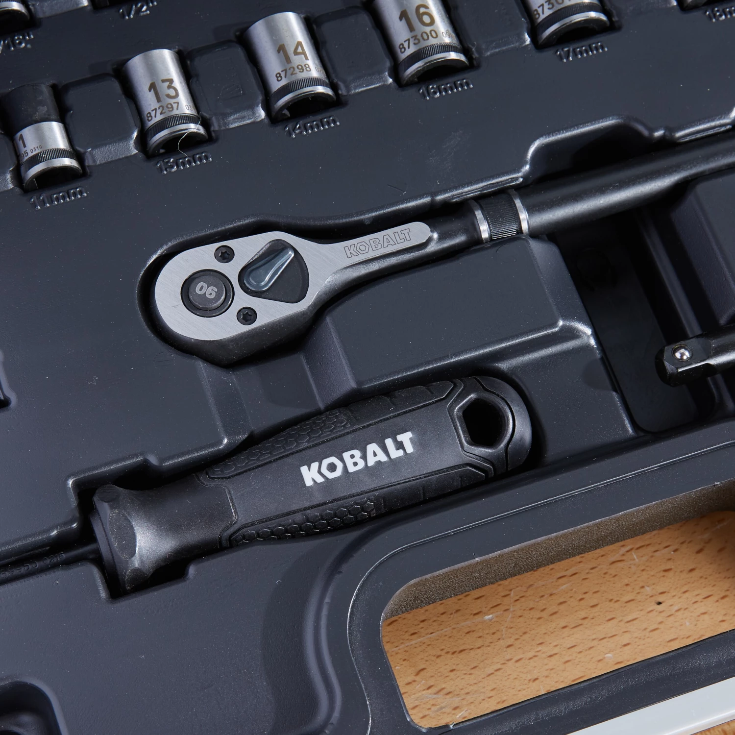 New π Kobalt Mechanics Tool Sets Universal 67-Piece Standard (SAE) and Metric Combination Matte Mechanics Tool Set (3/8-in) β¨ 4 New π Kobalt Mechanics Tool Sets Universal 67-Piece Standard (SAE) and Metric Combination Matte Mechanics Tool Set (3/8-in) β¨ - Image 4