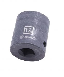 Cheapest 🔥 Kobalt Impact Sockets & Impact Socket Sets Standard (SAE) 1/2-in Drive 1-1/16-in 6-Point Impact Socket 🧨 -Kobalt Sales Shop 45400303