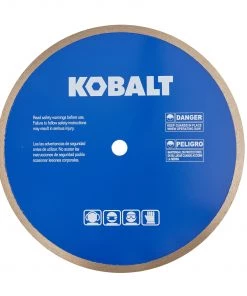 Hot Sale ⌛ Kobalt Diamond Saw Blades 10-in Wet Porcelain Tile Diamond Saw Blade 😍 -Kobalt Sales Shop 45400383