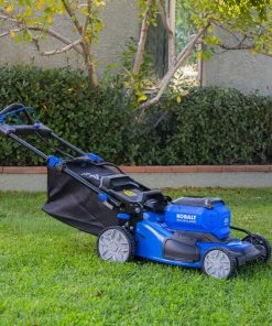 Cheapest 🧨 Kobalt Cordless Electric Push Lawn Mowers Gen4 40-volt Brushless 20-in Self-propelled Cordless Electric Lawn Mower 6 Ah (Battery & Charger Included) 🛒 -Kobalt Sales Shop 45715982