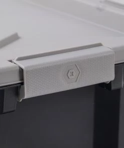 Budget 🔥 Kobalt Plastic Storage Totes X-large 24-Gallon (96-Quart) Grey Heavy Duty Tote with Latching Lid ✔️ -Kobalt Sales Shop 46358944 scaled