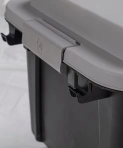 Best reviews of ⌛ Kobalt Plastic Storage Totes X-large 31-Gallon (124-Quart) Grey Heavy Duty Rolling Tote with Latching Lid ✔️ -Kobalt Sales Shop 46359333 scaled