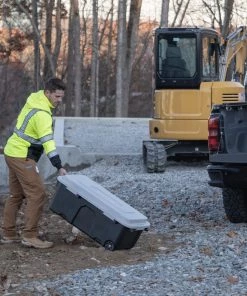 Best reviews of ⌛ Kobalt Plastic Storage Totes X-large 31-Gallon (124-Quart) Grey Heavy Duty Rolling Tote with Latching Lid ✔️ -Kobalt Sales Shop 46359340 scaled