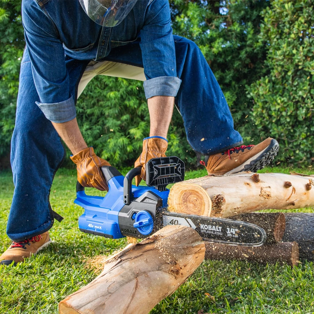 Buy π Kobalt Cordless Electric Chainsaws Gen4 40-volt 14-in Brushless Cordless Electric Chainsaw 4 Ah (Battery & Charger Included) β¨ 10 Buy π Kobalt Cordless Electric Chainsaws Gen4 40-volt 14-in Brushless Cordless Electric Chainsaw 4 Ah (Battery & Charger Included) β¨ - Image 10