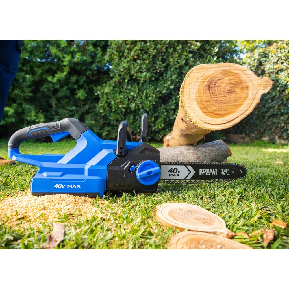 Buy π Kobalt Cordless Electric Chainsaws Gen4 40-volt 14-in Brushless Cordless Electric Chainsaw 4 Ah (Battery & Charger Included) β¨ 13 Buy π Kobalt Cordless Electric Chainsaws Gen4 40-volt 14-in Brushless Cordless Electric Chainsaw 4 Ah (Battery & Charger Included) β¨ - Image 13