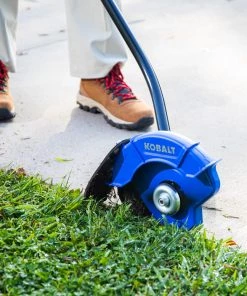 Promo 👏 Thing Lawn Edgers 40-volt 9-in Cordless Electric Lawn Edger (Tool Only) 👏 -Kobalt Sales Shop 46803559