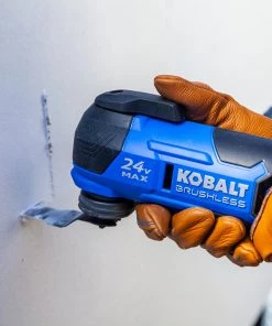Best Sale 🧨 Kobalt Oscillating Tool Kits 17-Piece Brushless 24-volt Max Variable Speed Oscillating Multi-Tool Kit with Soft Case (1-Battery Included) ⌛ -Kobalt Sales Shop 47928408