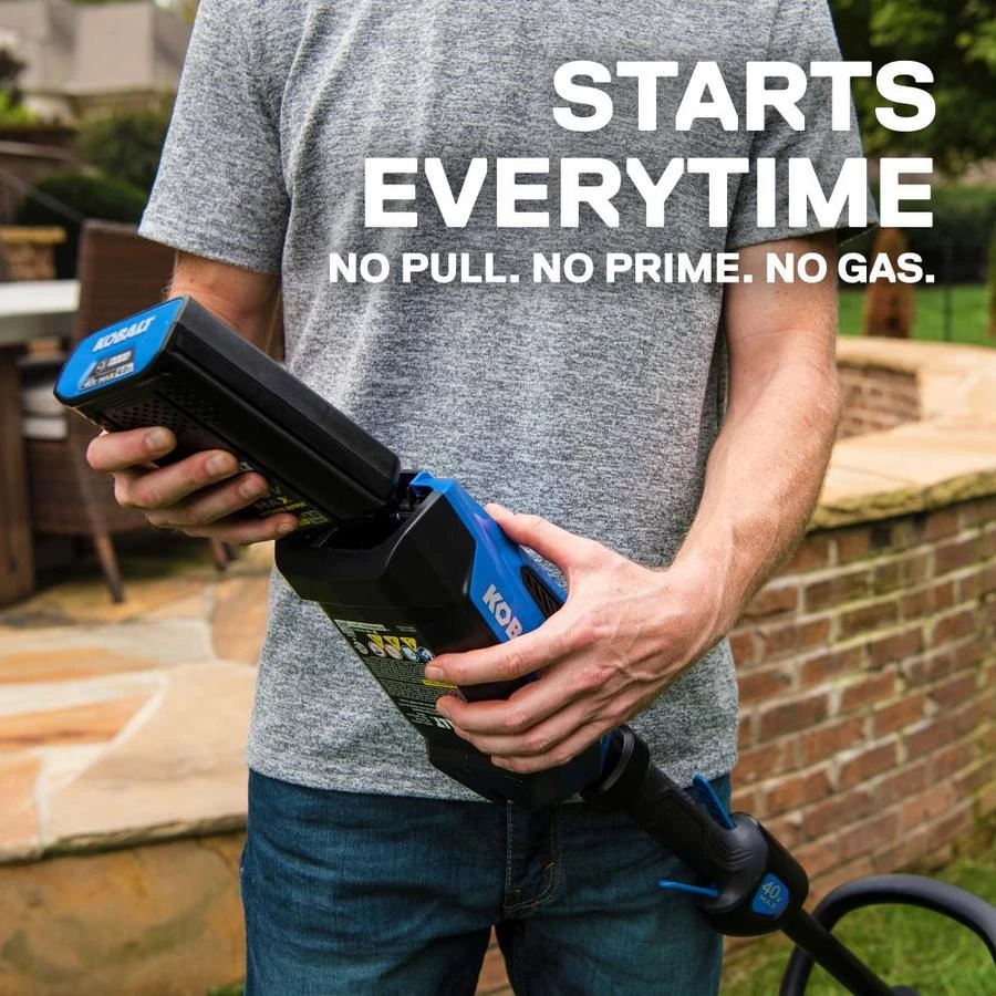 Buy π Kobalt Cordless Electric String Trimmers 40-Volt Max 15-in Straight Cordless String Trimmer (Battery Included) π 9 Buy π Kobalt Cordless Electric String Trimmers 40-Volt Max 15-in Straight Cordless String Trimmer (Battery Included) π - Image 9