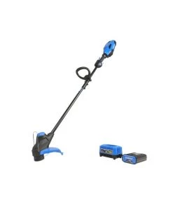 Coupon 🎁 Kobalt Cordless Electric String Trimmers 40-Volt Max 12-in Straight Cordless String Trimmer (Battery Included) 🛒